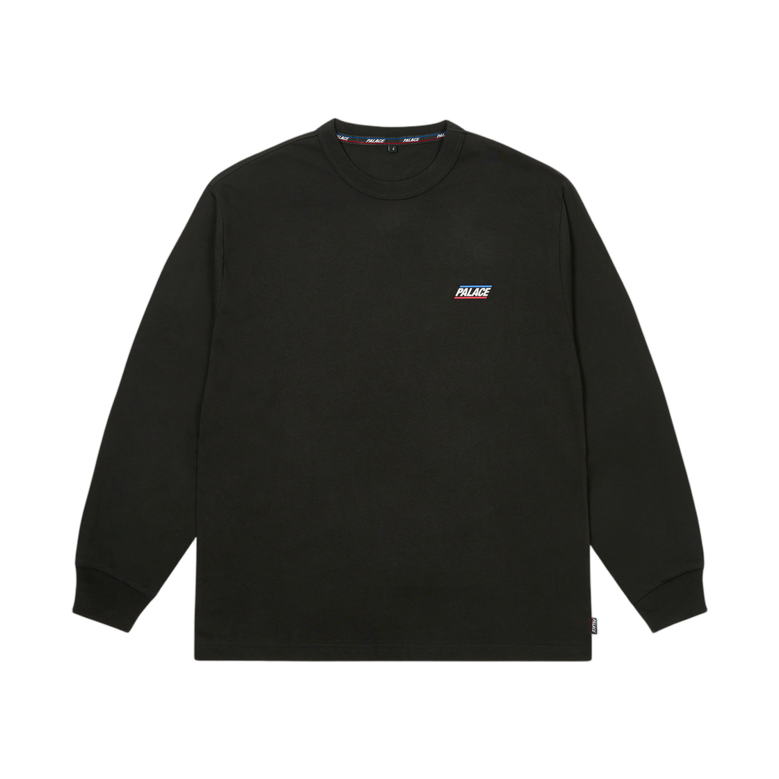 - Palace Basically A Longsleeve Black - 26FW