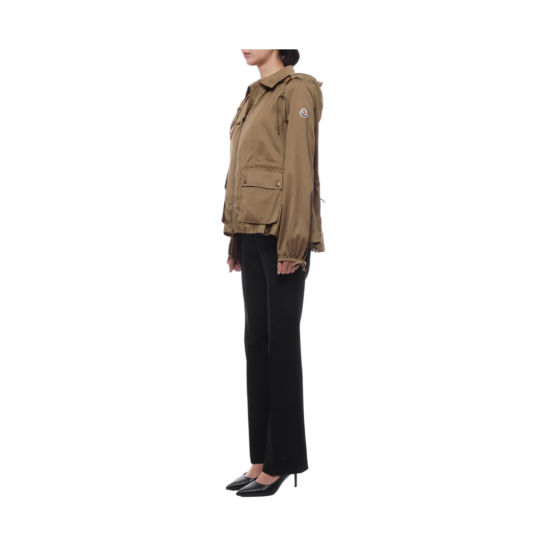 [15% 쿠폰] (W) 몽클레르 아데니움 후드 자켓 카멜 베이지 - 26SS([15% 쿠폰] (W) Moncler Adenium Hooded Jacket Camel Beige - 26SS) - 4