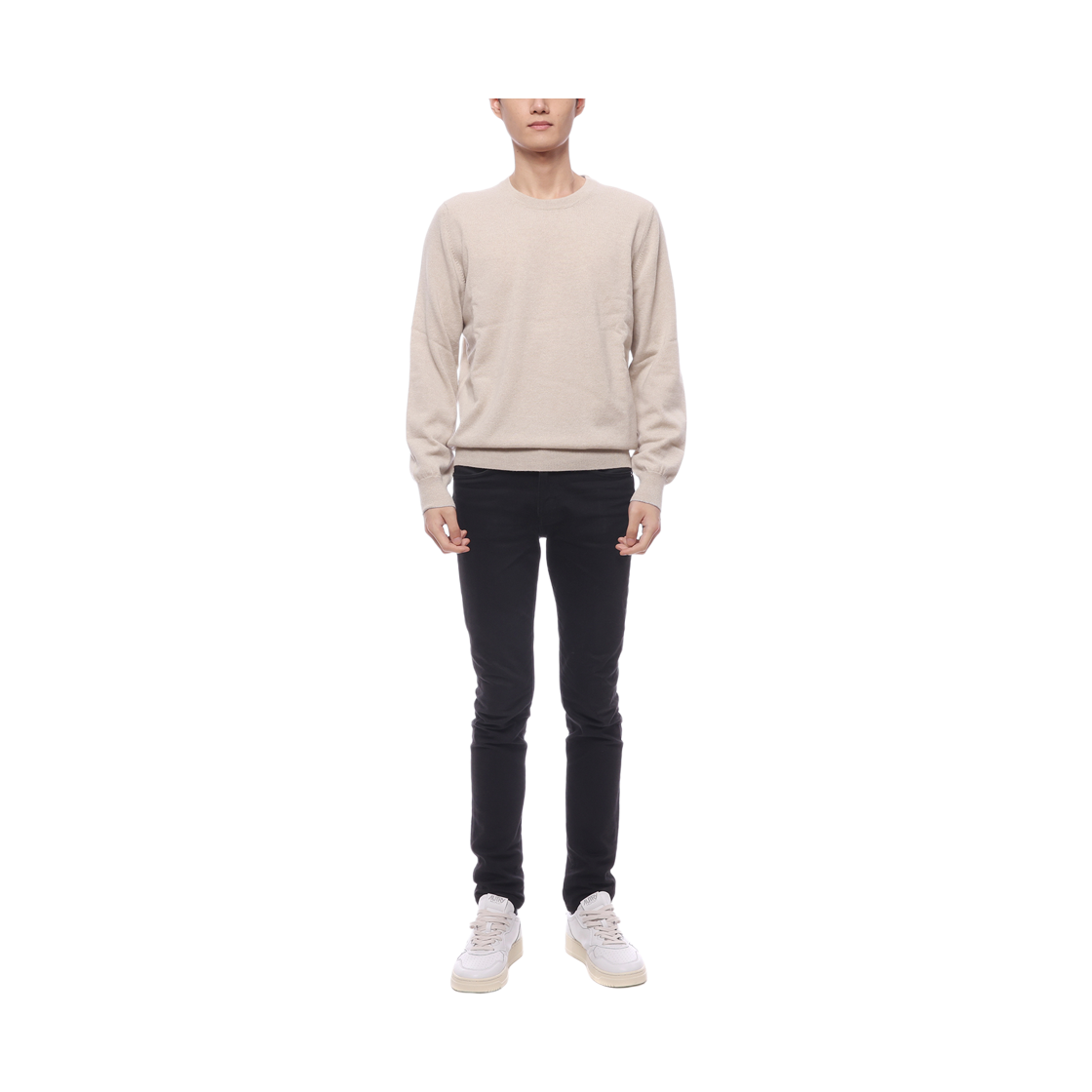 [15% 쿠폰] 브루넬로 쿠치넬리 캐시미어 스웨터 샌드([15% 쿠폰] Brunello Cucinelli Cashmere Sweater Sand) - 3