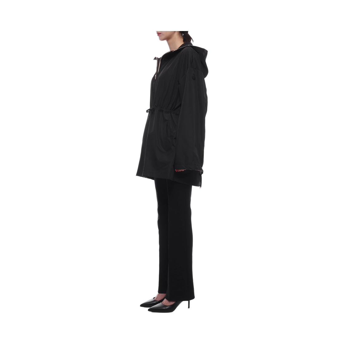 [15% 쿠폰] (W) 몽클레르 사베른 후드 파카 화이트 - 25SS([15% 쿠폰] (W) Moncler Saverne Hooded Parka White - 25SS) - 4