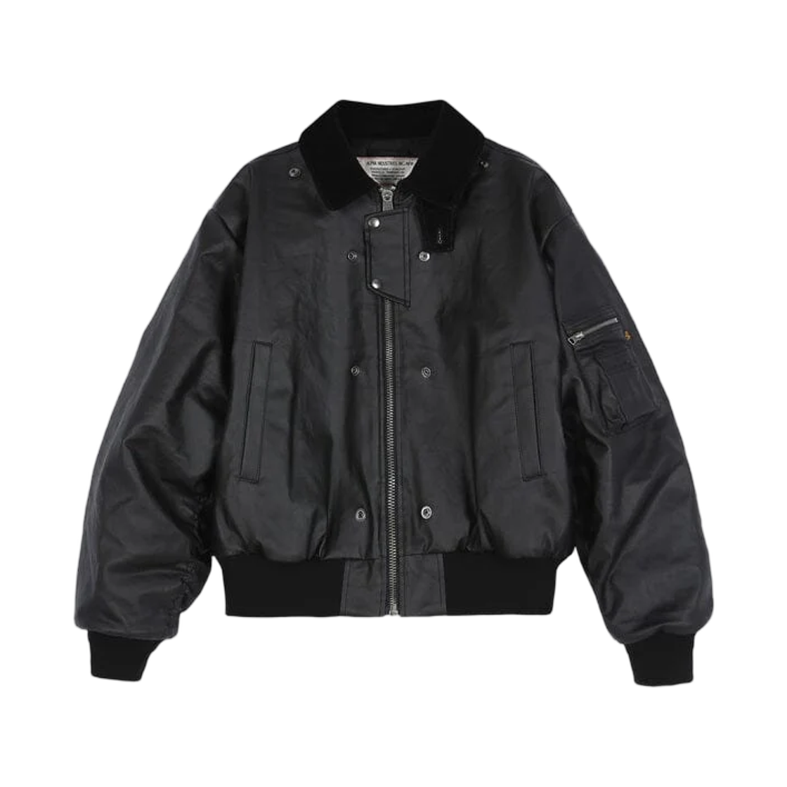 앤더슨벨 x 알파 인더스트리 CWU 45/P 봄버 자켓 블랙(Andersson Bell x ALPHA INDUSTRIES CWU 45/P Bomber Jacket Black)