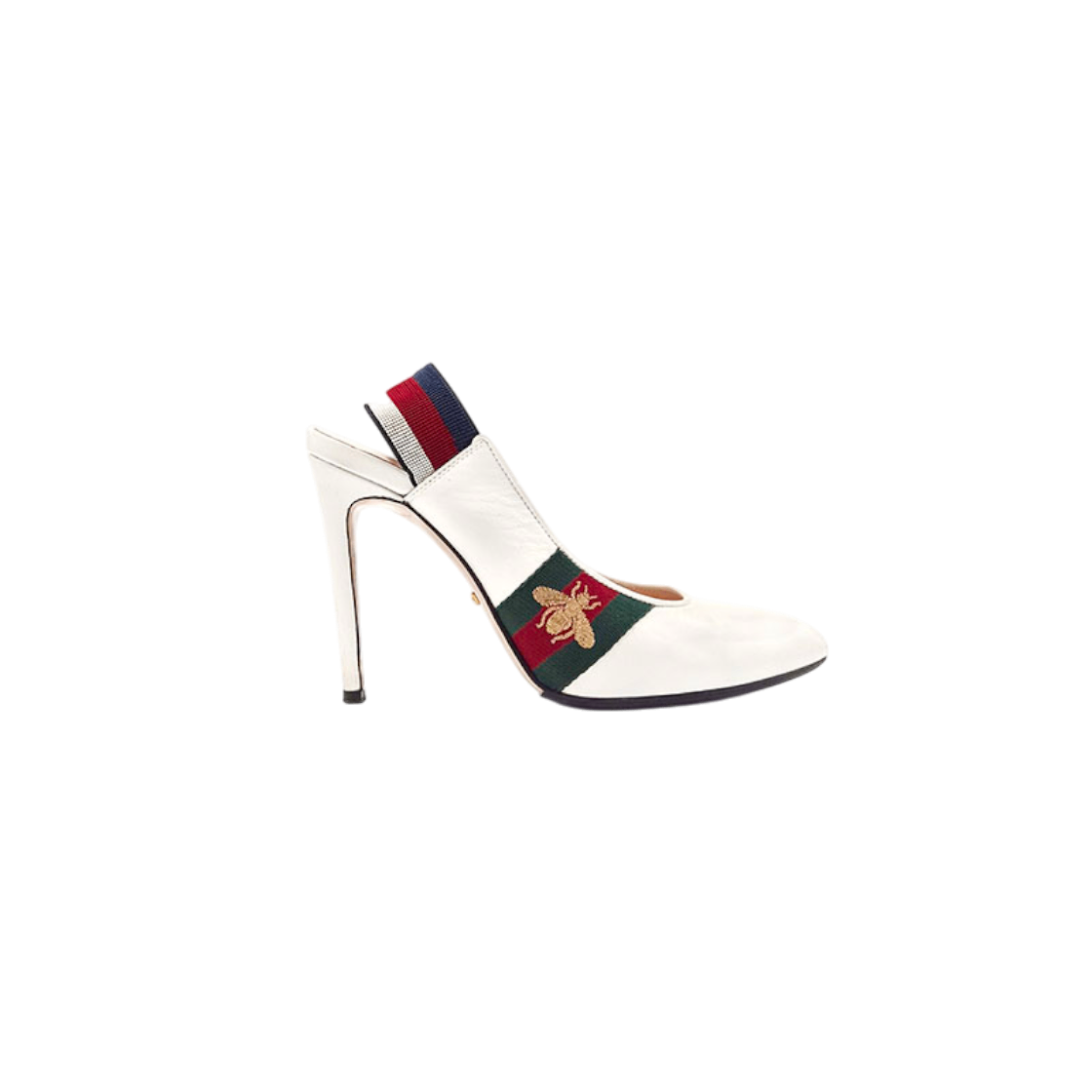 IT27UI87WU7A Gucci Sylvie Web Slingback Pumps