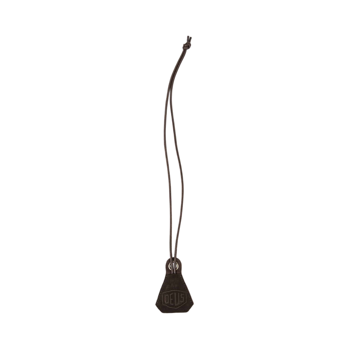 - Deus Ex Machina The Leather Suede Key Cover Strap Dark Brown