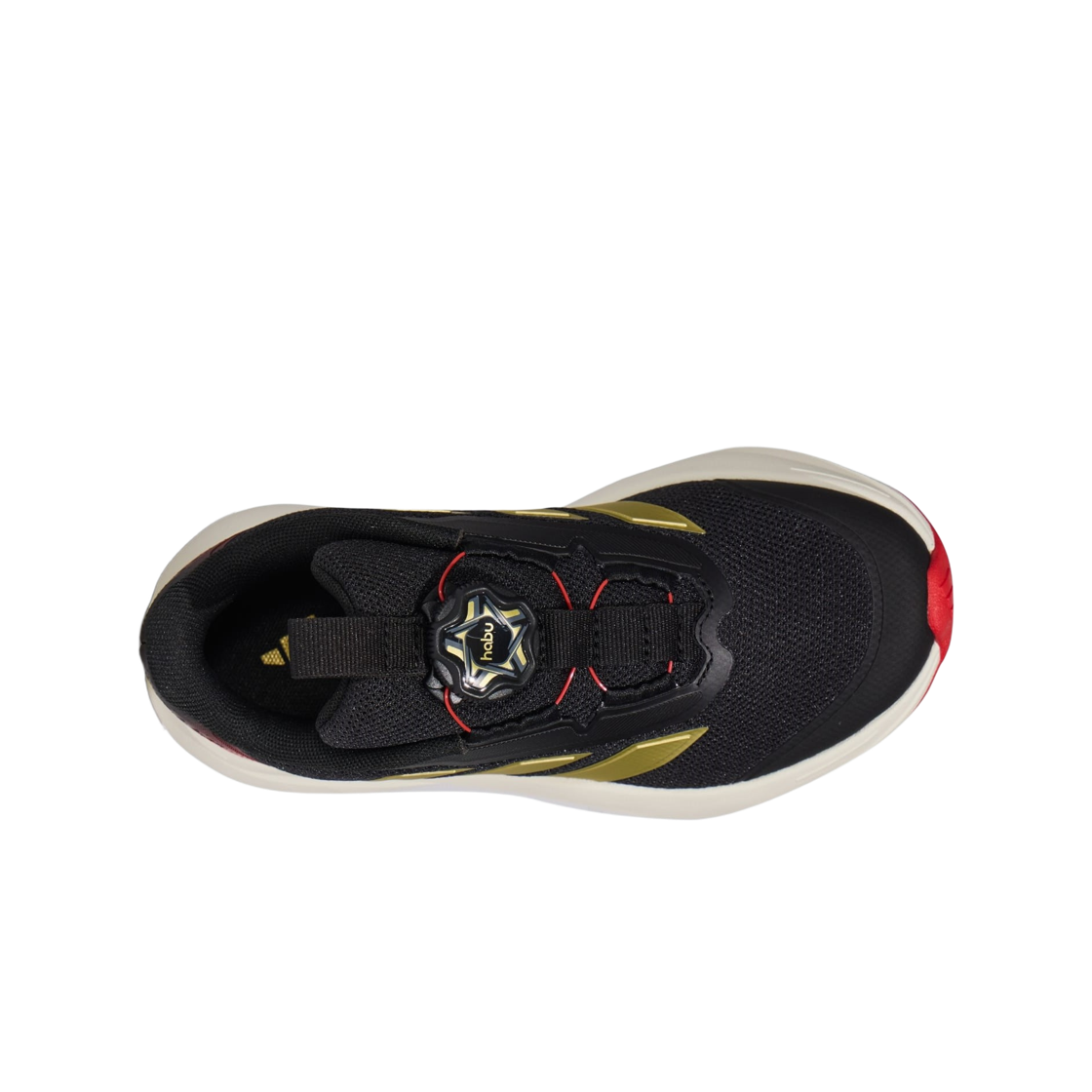 (키즈) 아디다스 듀라모 SL2 하부 베러 스칼렛 골드 메탈릭((Kids) Adidas Duramo SL2 Habu Better Scarlet Gold Metallic) - 2
