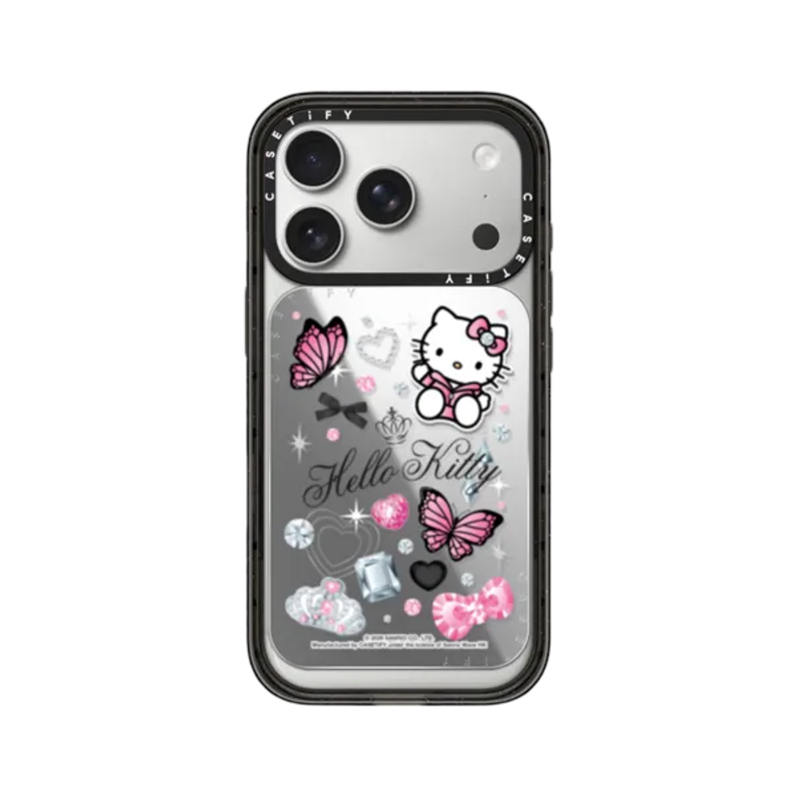- Casetify x Hello Kitty Y2K Sticker Mania Mirror Snappy MagSafe Cardholder Stand