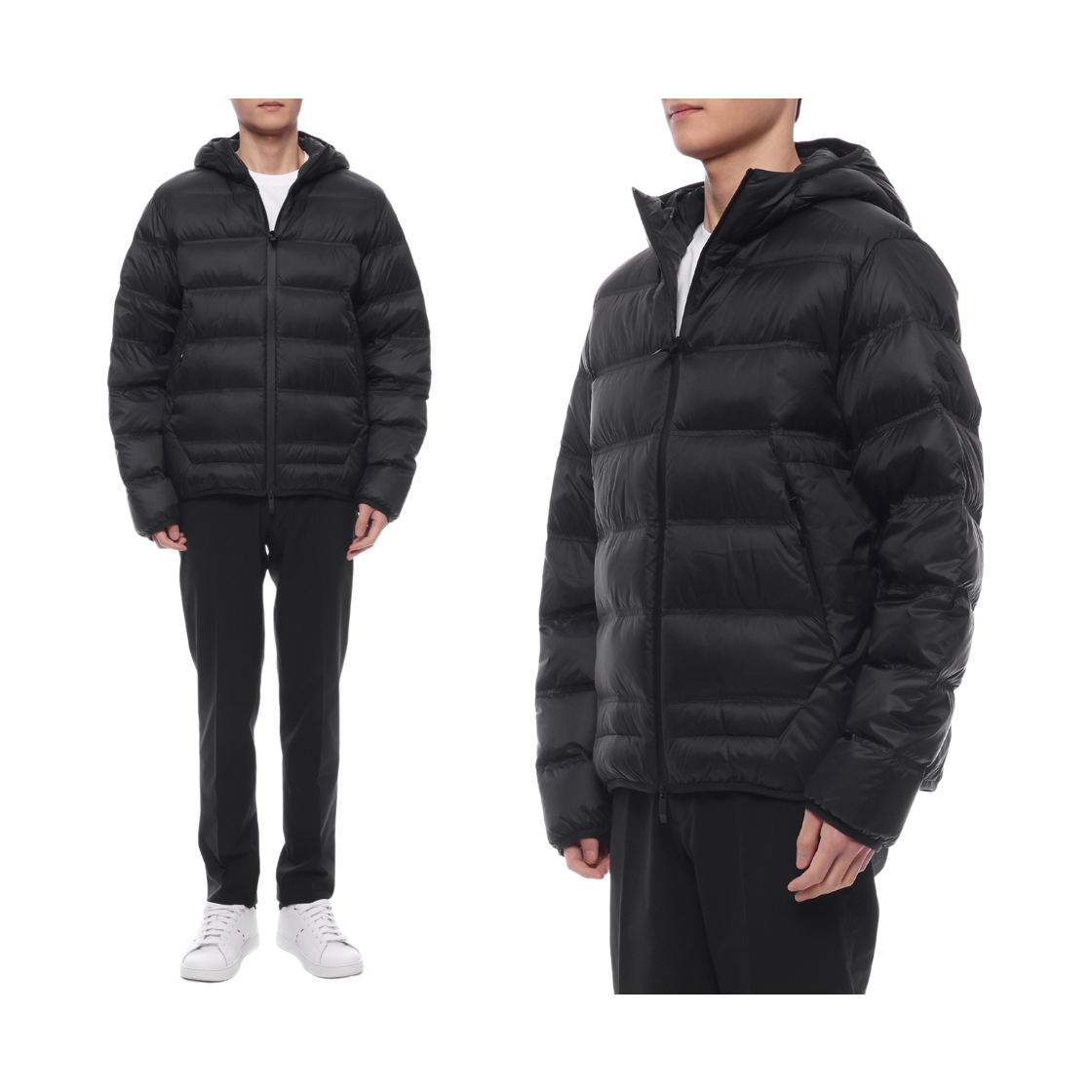 [15% 쿠폰] 몽클레르 가디 후드 쇼트 다운 자켓 블랙 - 25SS([15% 쿠폰] Moncler Gardy Hooded Short Down Jacket Black - 25SS) - 2