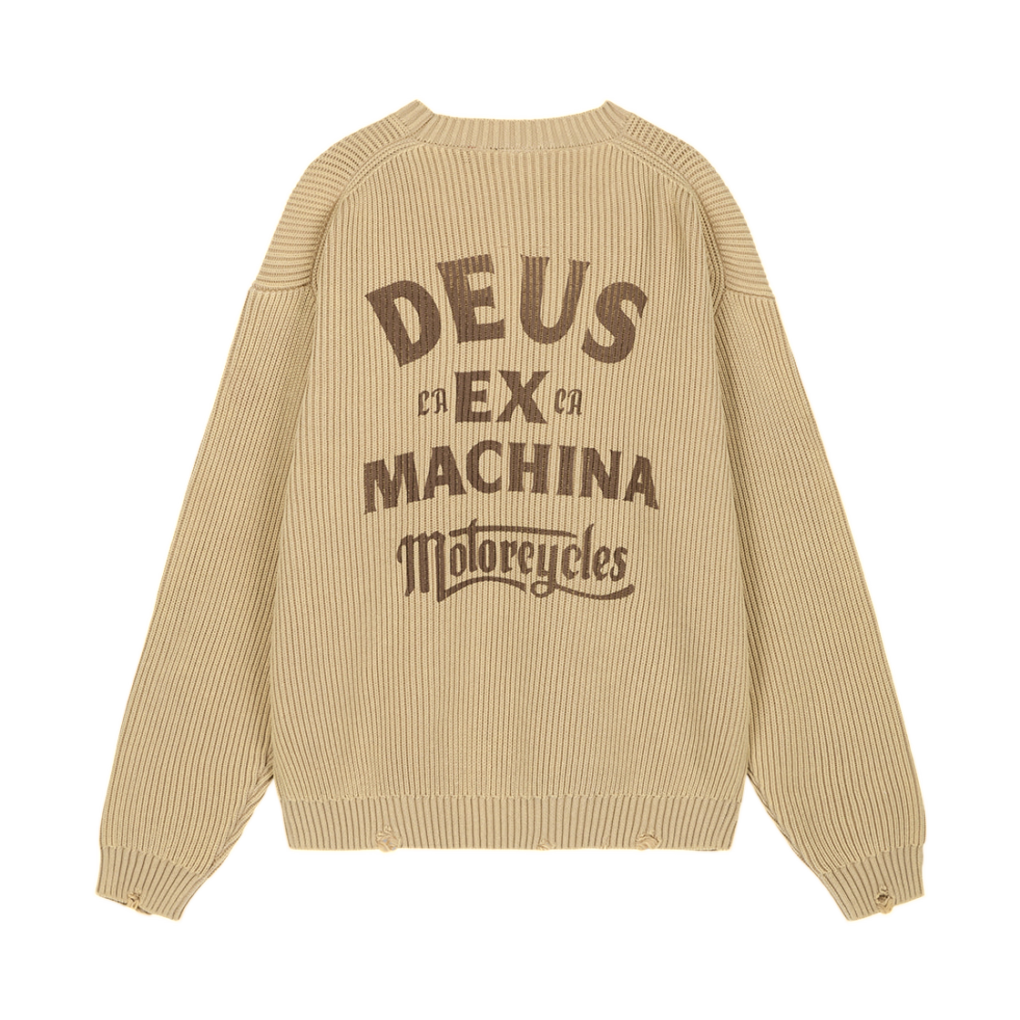 - Deus Ex Machina Dyed Drifter Knit Top Beige