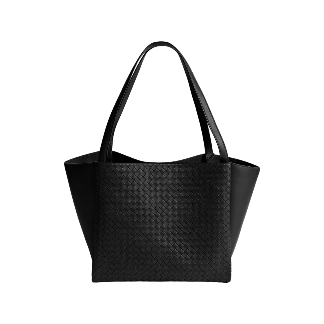 A00A4PV60G01007 Bottega Veneta Large Corso Black