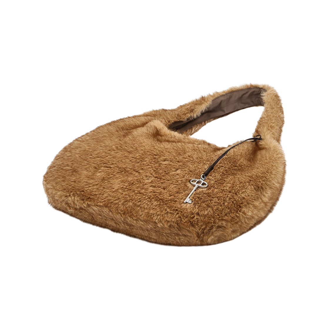 아떼 바네사브루노 액세사리 브라운 퍼 숄더백 AABA6F983W2 브라운(Athe Vanessabruno Acc Brown Fur Shoulder Bag Normal Brown) - 5