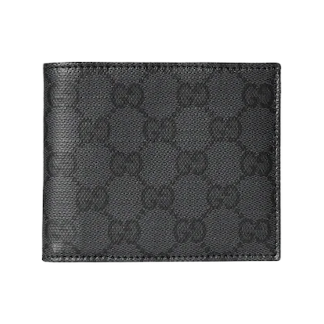 876390-FAF8A-9767 Gucci Essence Classic Bi Fold Wallet Black