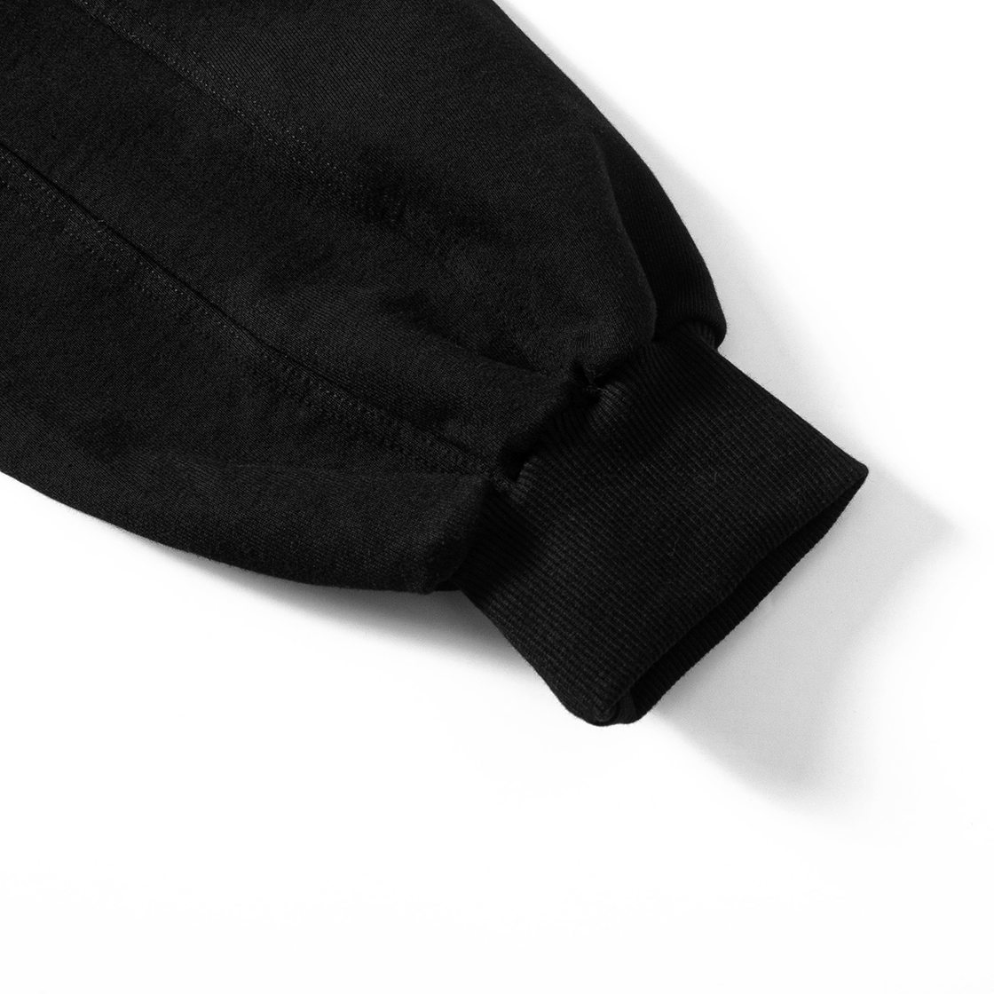 톤슬 복면 절개 집업 후드 티셔츠 블랙(TONSIL Balaclava Cutout Zip-Up Hoodie Black) - 5