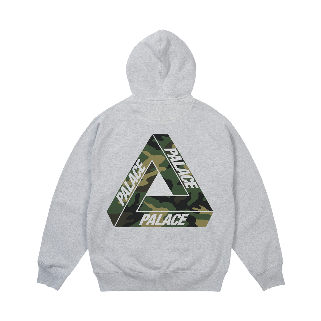 팔라스 카모 트라이퍼그 후드 그레이 말 - 26FW(Palace Camo Tri-Ferg Hood Grey Marl - 26FW)