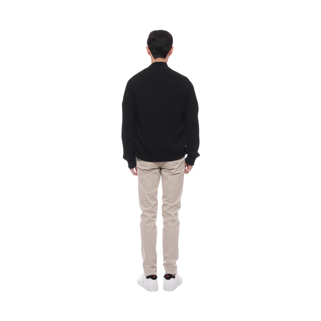 [15% 쿠폰] 몽클레르 패딩 울 집업 가디건 블랙 - 25SS([15% 쿠폰] Moncler Padded Wool Zip-Up Cardigan Black - 25SS) - 5