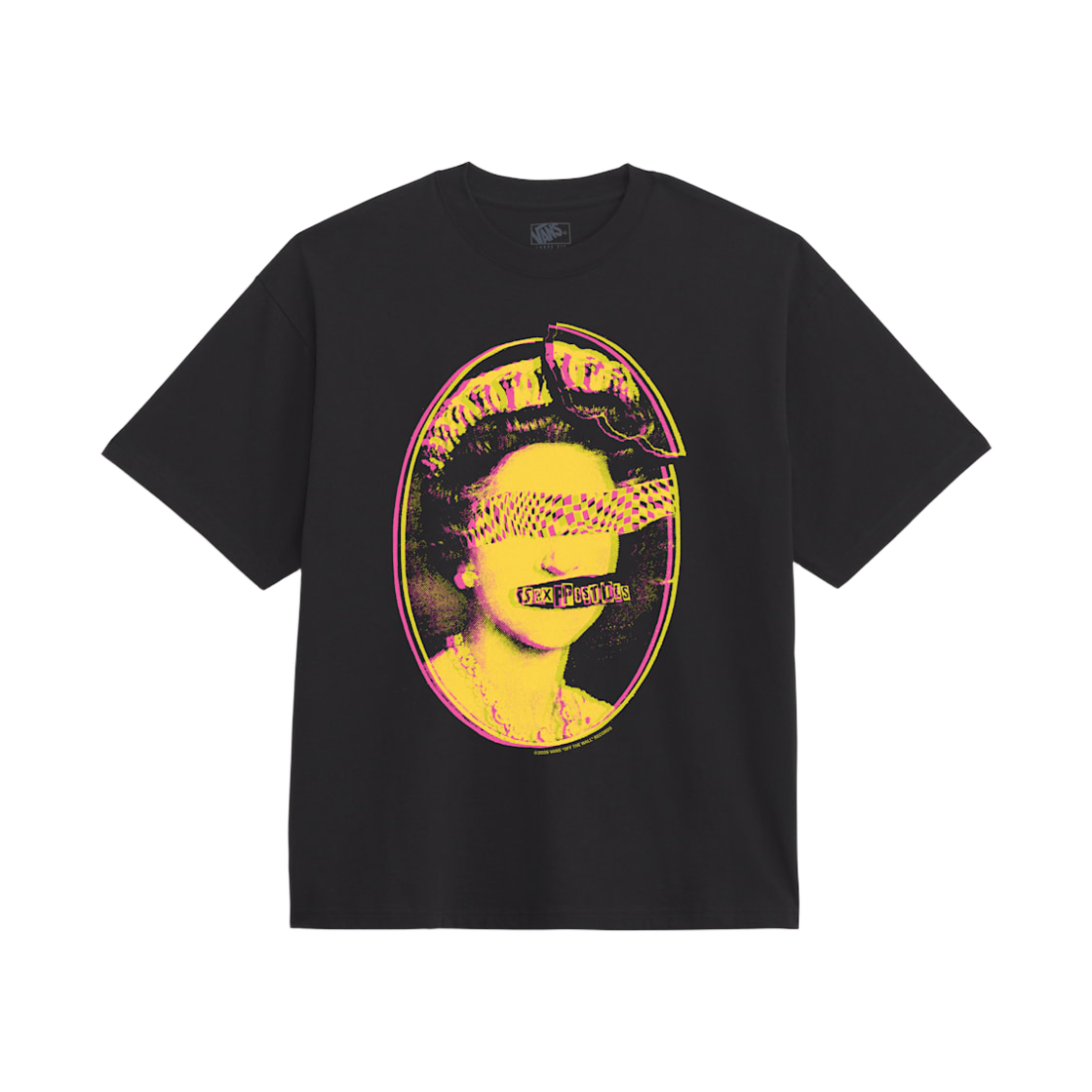 VN00134NBLK Vans x Sex Pistols Pretty Vacant Short Sleeve T-Shirt Black