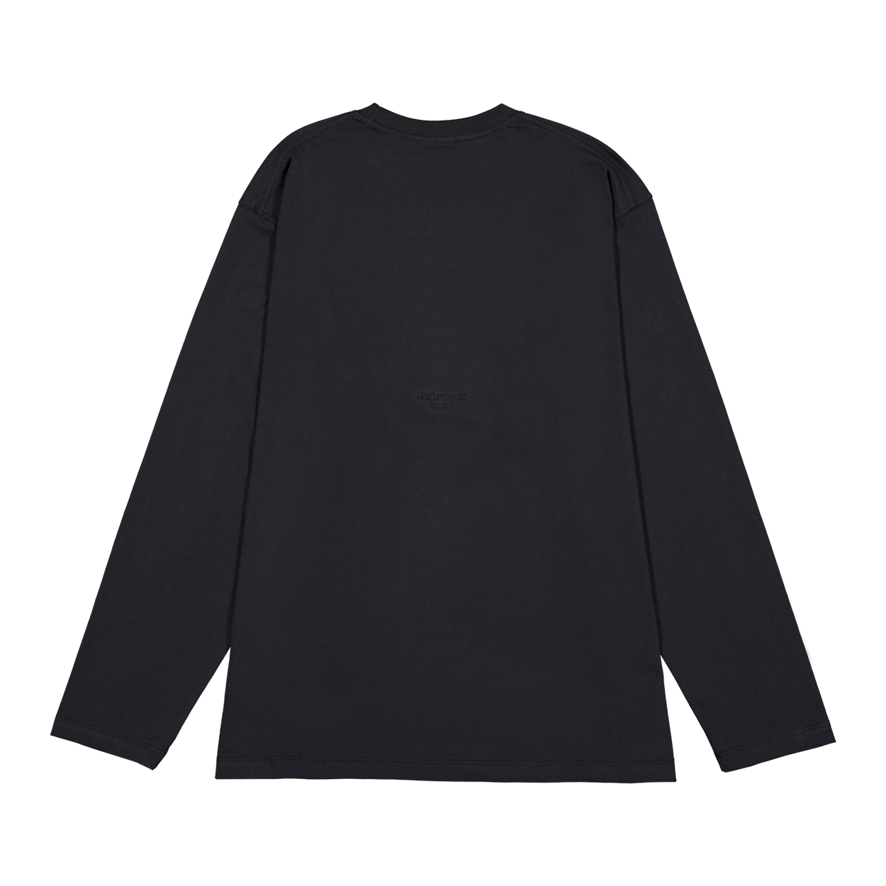 언더마이카 무.209 클래식 로고 데일리 오버사이즈드 롱 슬리브 블랙(Undermycar Mu.209 Classic Logo Daily Oversized Long Sleeve Black) - 2