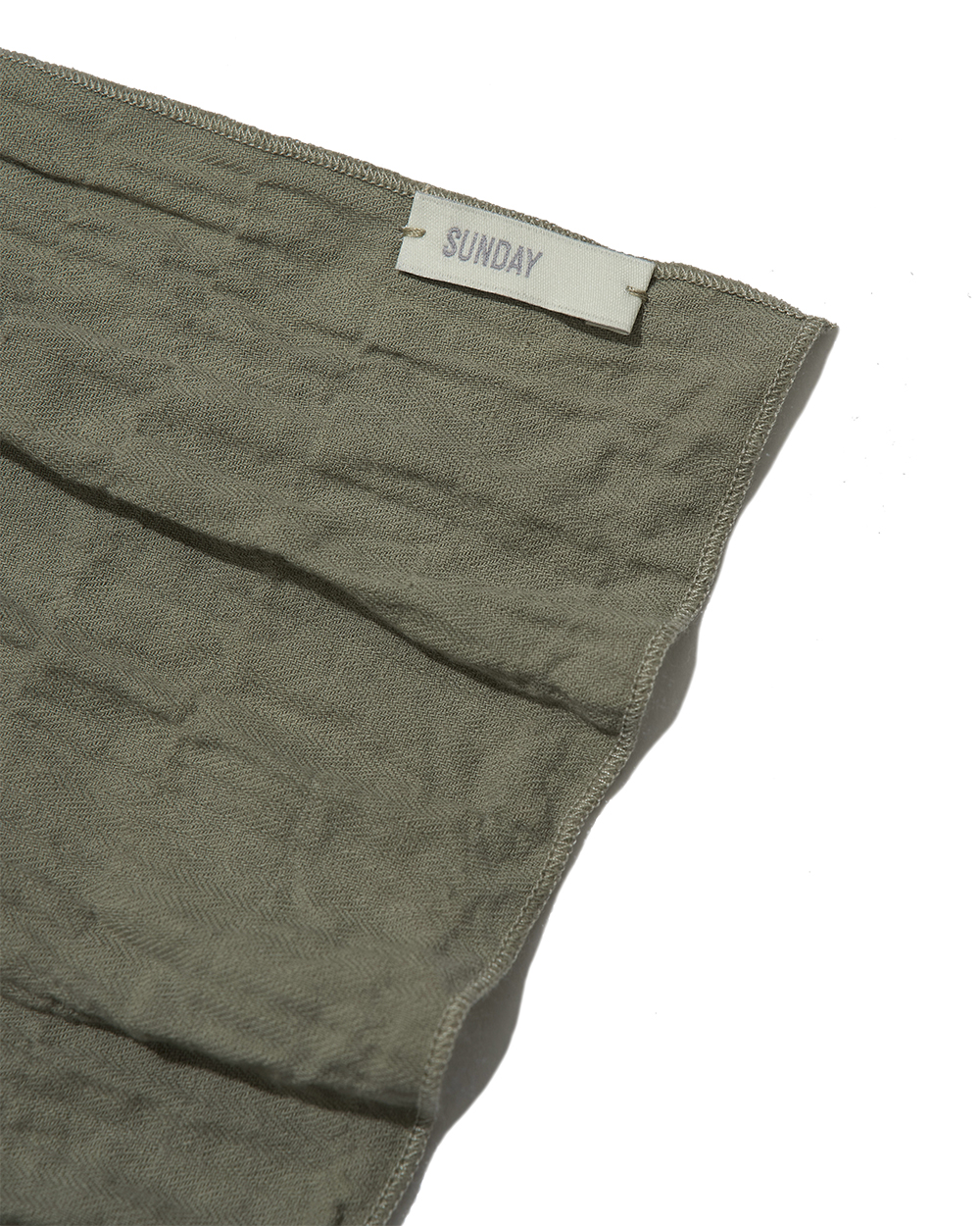 선데이세레머니 내추럴 다이드 스카프 - 세이지 그린(Sunday Ceremony Natural Dyed Scarf - Sage Green) - 4