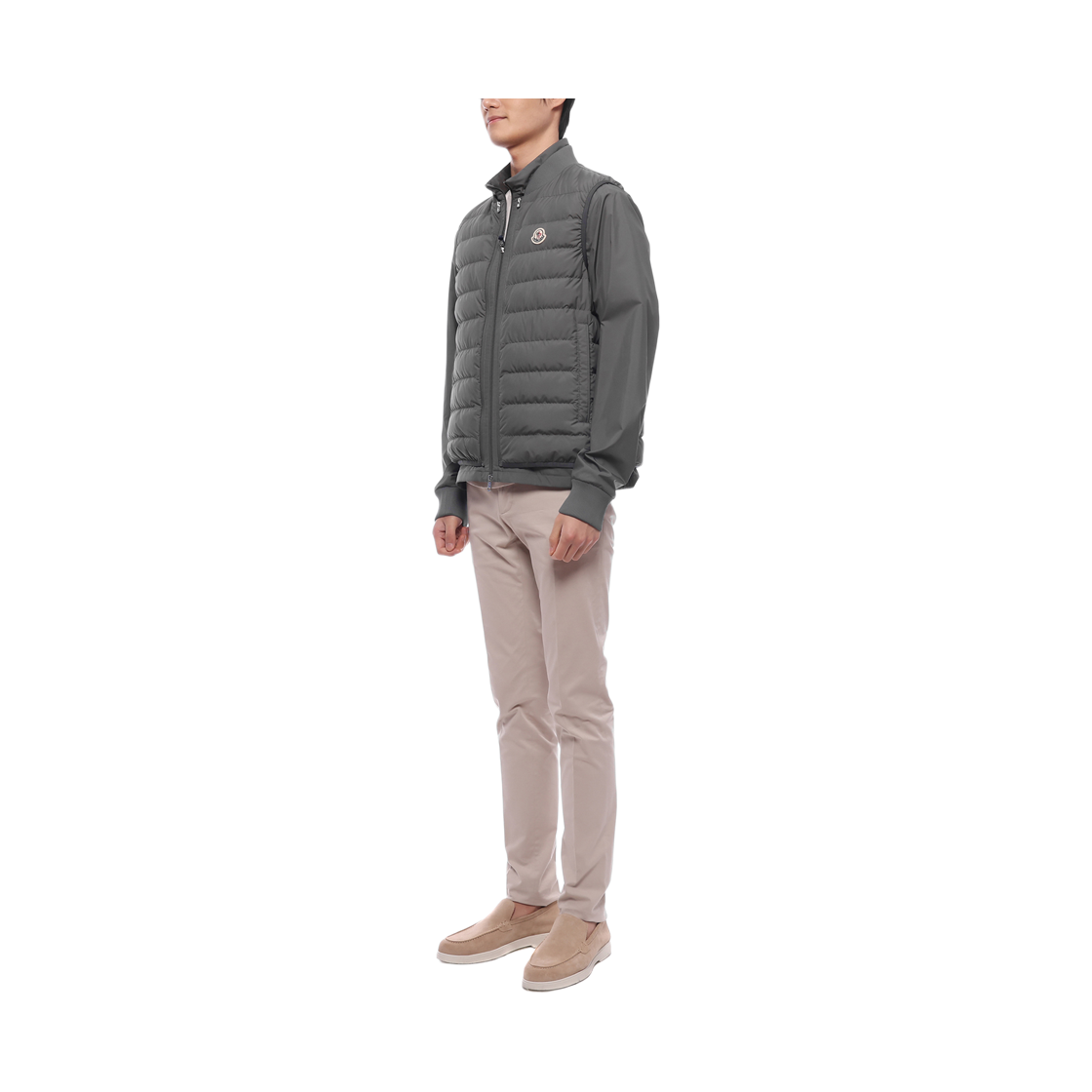 [15% 쿠폰] 몽클레르 베르니 3-in-1 쇼트 다운 자켓 그레이 - 26SS([15% 쿠폰] Moncler Verney 3-in-1 Short Down Jacket Gray - 26SS) - 4