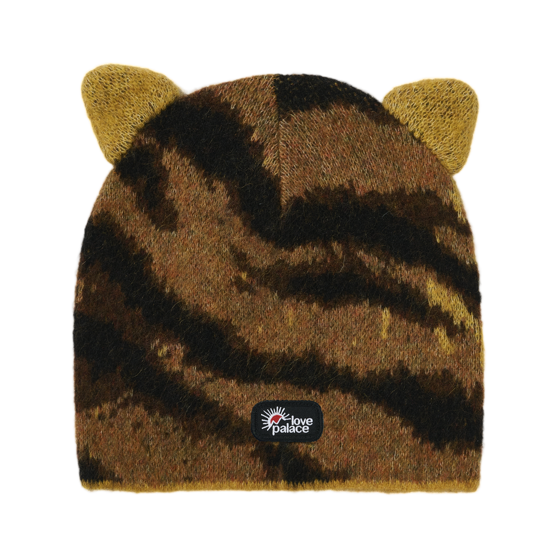 - Palace Hairy Tiger Ears Beanie Orange - 26FW