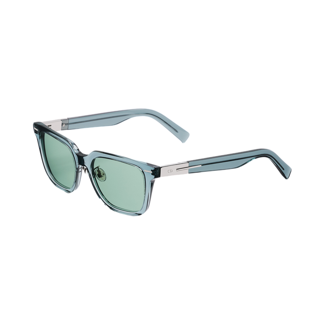 SUTS23FXR-45C0 Dior DiorBlackSuit S23F Sunglasses Transparent Square Transparent Gray Blue