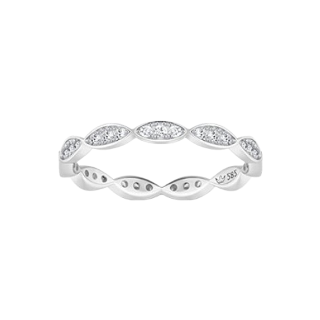 BREEZE 14K 반지 (JJBRRQ6B2263W4120) - 2