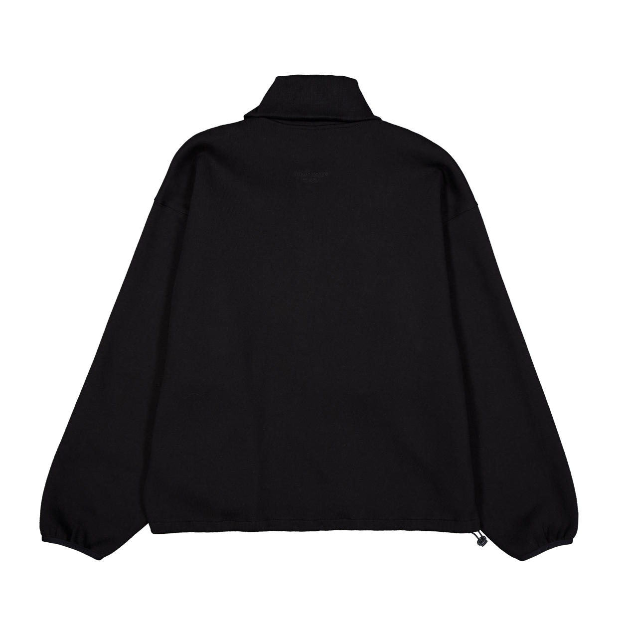 언더마이카 무.212 클래식 로고 하프집 아노락 블랙(Undermycar Mu.212 Classic Logo Half-Zip Anorak Black) - 3