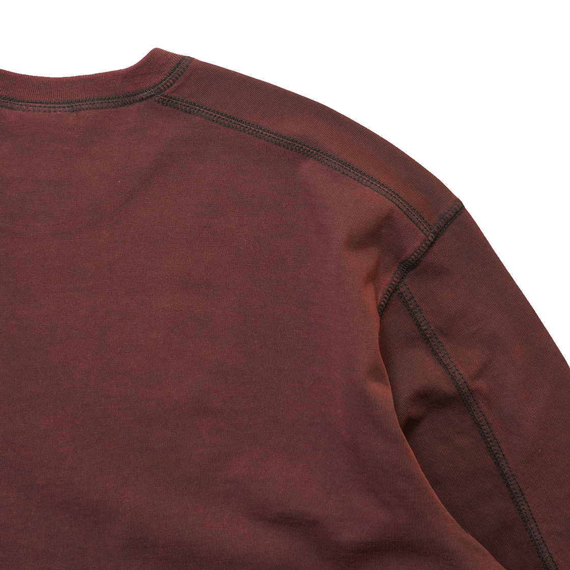 포져 체이스 롱슬리브 버건디(POSR Chase Ls Tee Burgundy) - 4