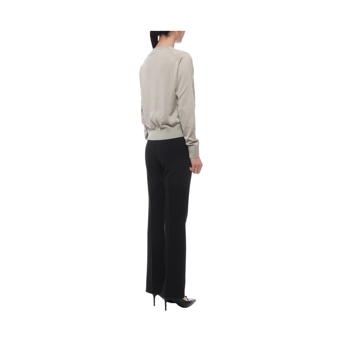 [15% 쿠폰] (W) 메종 키츠네 베이비 폭스 파인 메리노 레귤러 가디건 티 리프([15% 쿠폰] (W) Maison Kitsune Baby Fox Fine Merino Regular Cardigan Tea Leaf) - 6