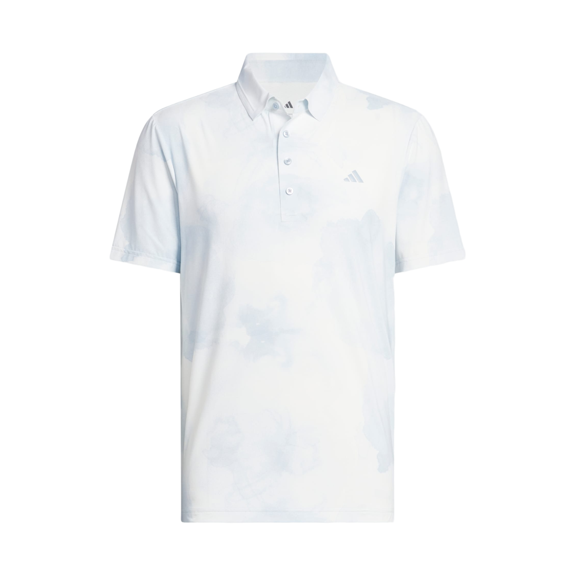JN9143 Adidas Golf Ultimate365 Tour Printed Cool Feeling Left Chest Polo Shirt Wonder Blue White - KR Sizing