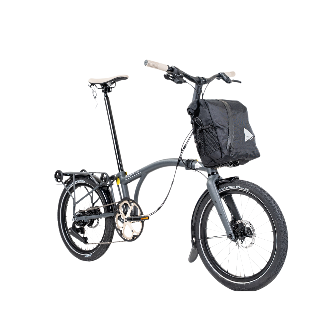 P265ACY905099 BROMPTON x AND WANDER G Line Explore 8 SPEED M&R +BACKPACK