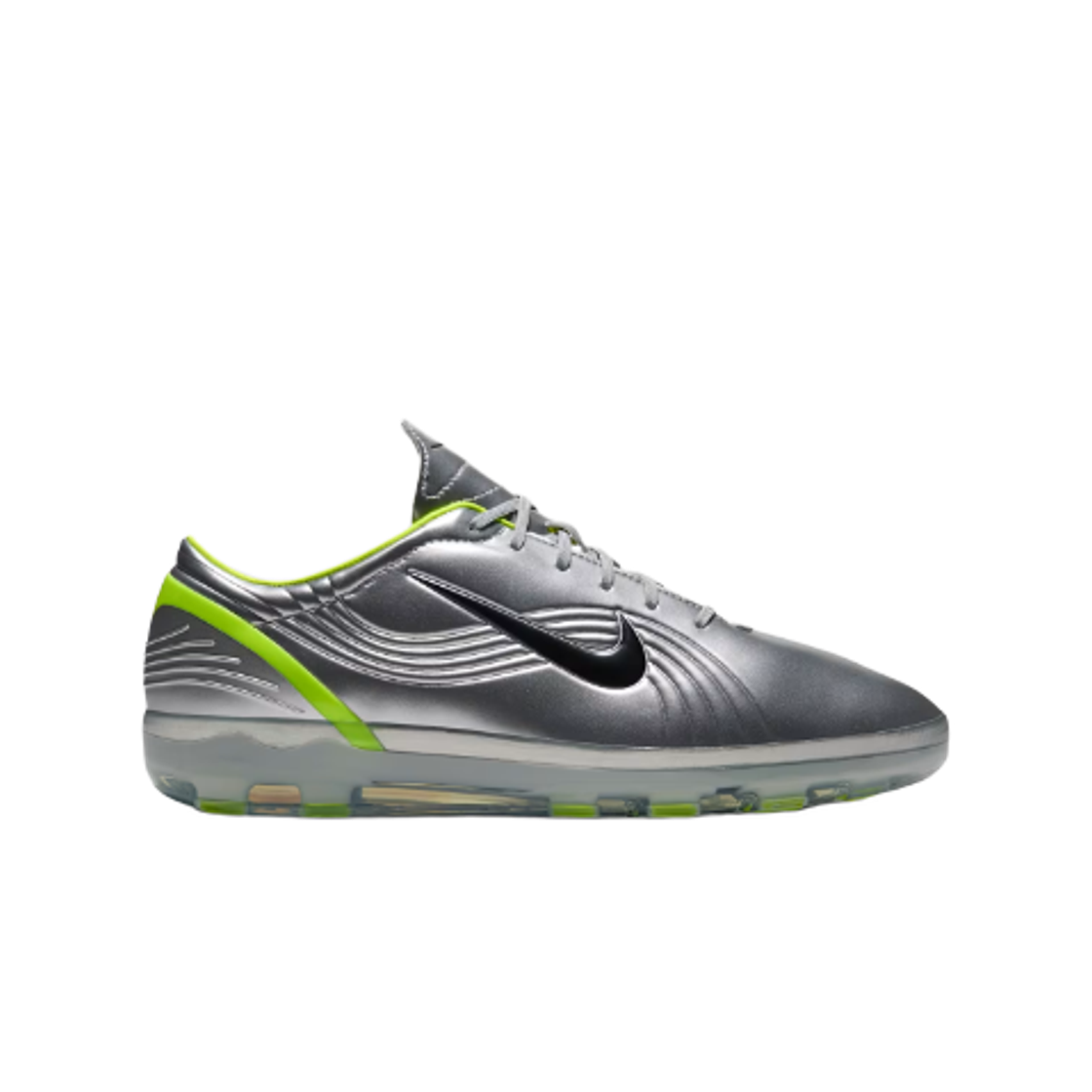 IQ8161-001 Nike Cryoshot Mercurial Chrome '02 OG Chrome and Hot Lime