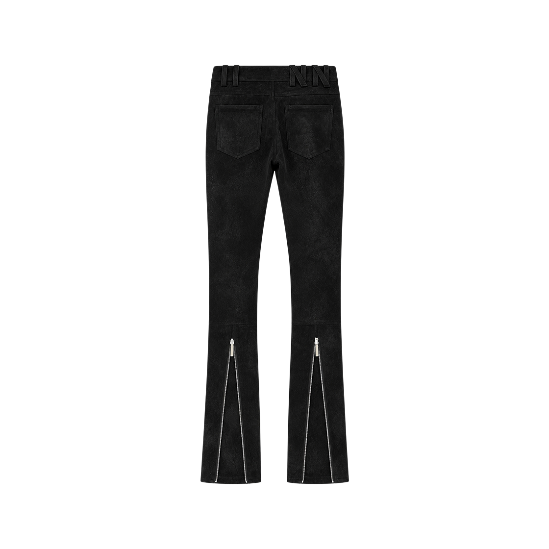 본네 레더 스키니 팬츠 블랙(Bonnae leather skinny pants Black) - 2