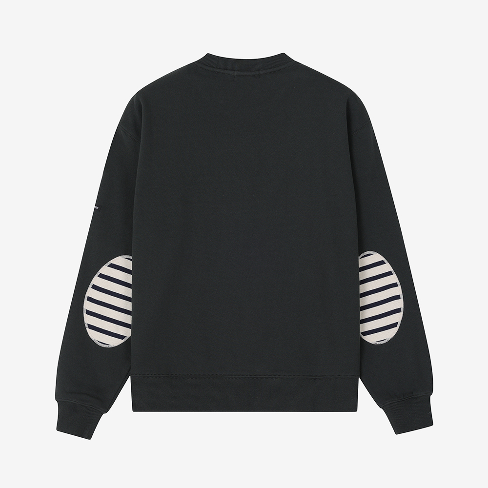 세인트제임스 26FW 뉴컬러 봉봉 엘보 패치 스웻셔츠 GRN ASJU2G3KR74-GRN(Saint James Bon Bon Elbow Patch GRN) - 2
