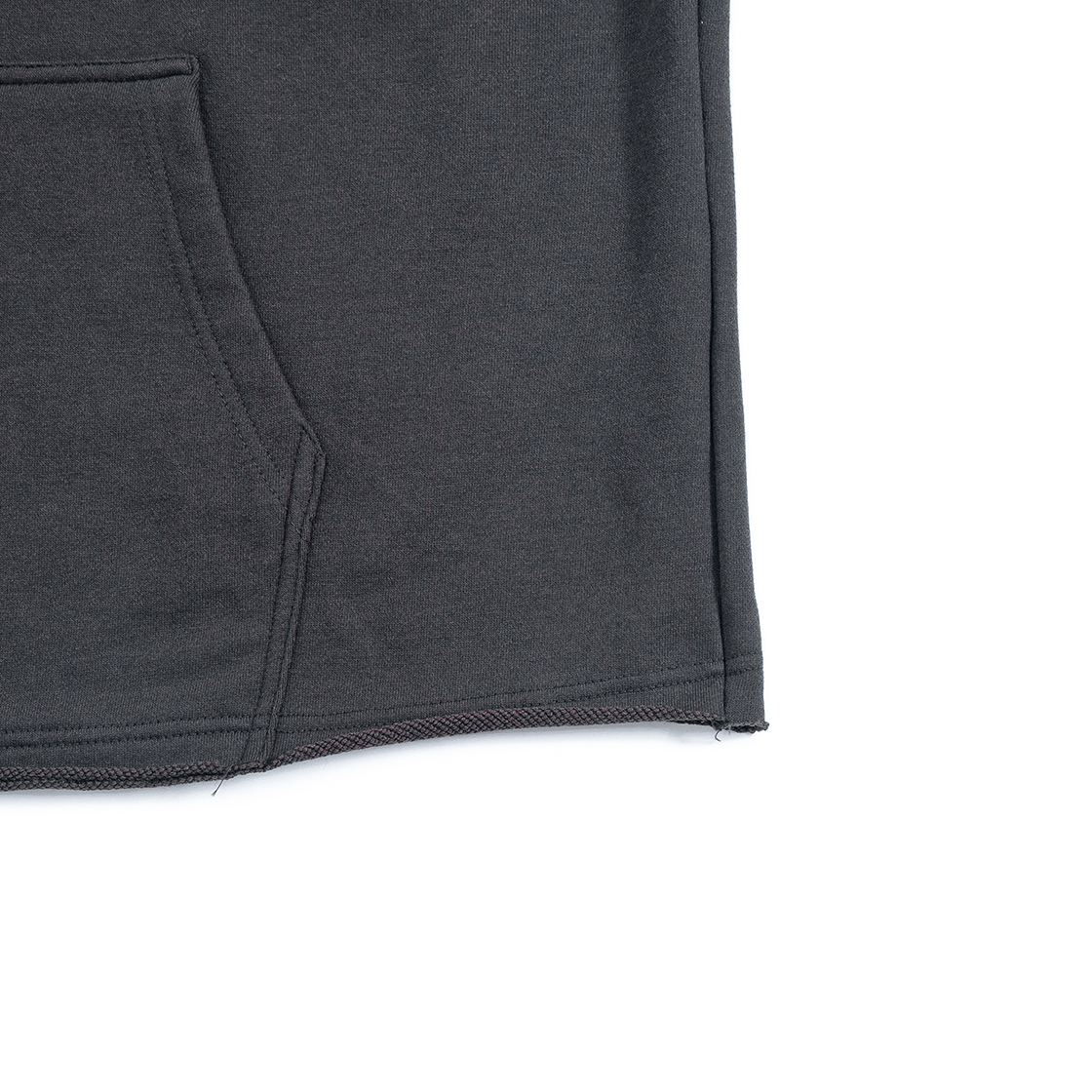 톤슬 로고 아플리케 빈티지 후드 티셔츠 챠콜(TONSIL Logo Applique Vintage Hoodie Charcoal) - 5