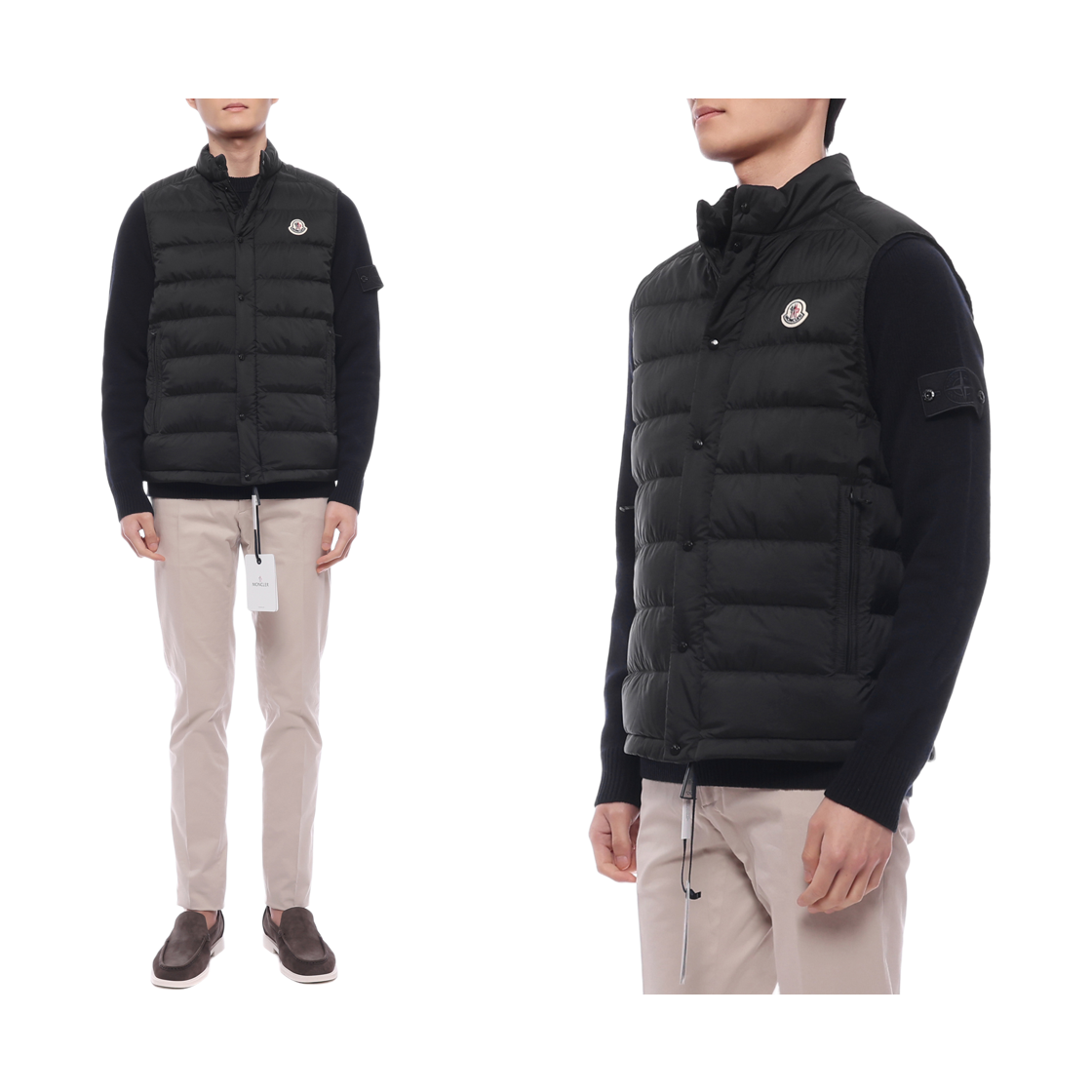 [15% 쿠폰] 몽클레르 바트 다운 베스트 블랙 - 25SS([15% 쿠폰] Moncler Barthe Down Vest Black - 25SS) - 2