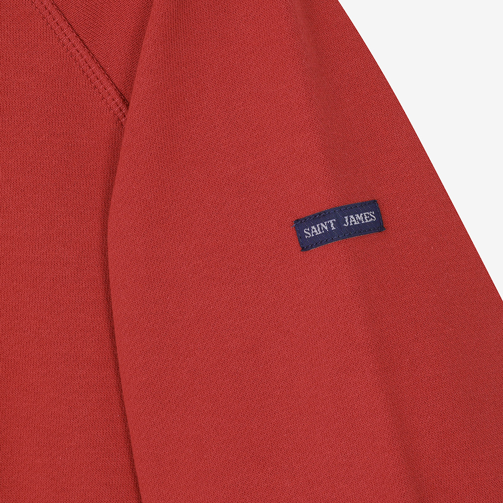 세인트제임스 26FW 뉴컬러 봉봉 쁘띠 스웻셔츠 RED ASJF2G3KR20-RED(Saint James Bon Bon Elbow Patch RED) - 5