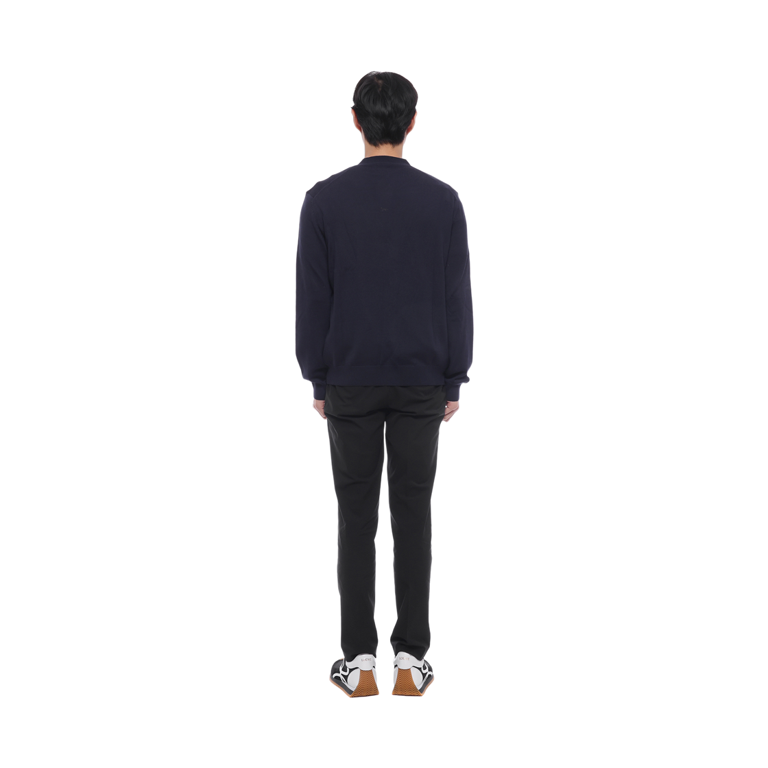 [15% 쿠폰] 메종 키츠네 폭스 헤드 메리노 레귤러 가디건 클래식 네이비([15% 쿠폰] Maison Kitsune Fox Head Merino Regular Cardigan Classic Navy) - 5