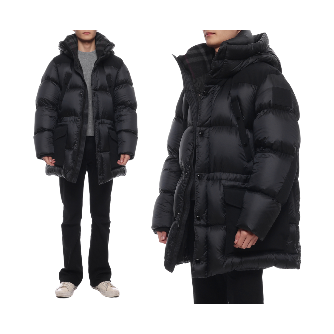 [15% 쿠폰] 버버리 린포드 패딩 자켓 블랙([15% 쿠폰] Burberry Lindford Padded Jacket Black) - 2