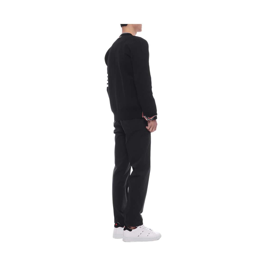 [15% 쿠폰] 톰브라운 밀라노 스티치 사선 가디건 블랙([15% 쿠폰] Thom Browne Milano Stitch 4-Bar Cardigan Black) - 6