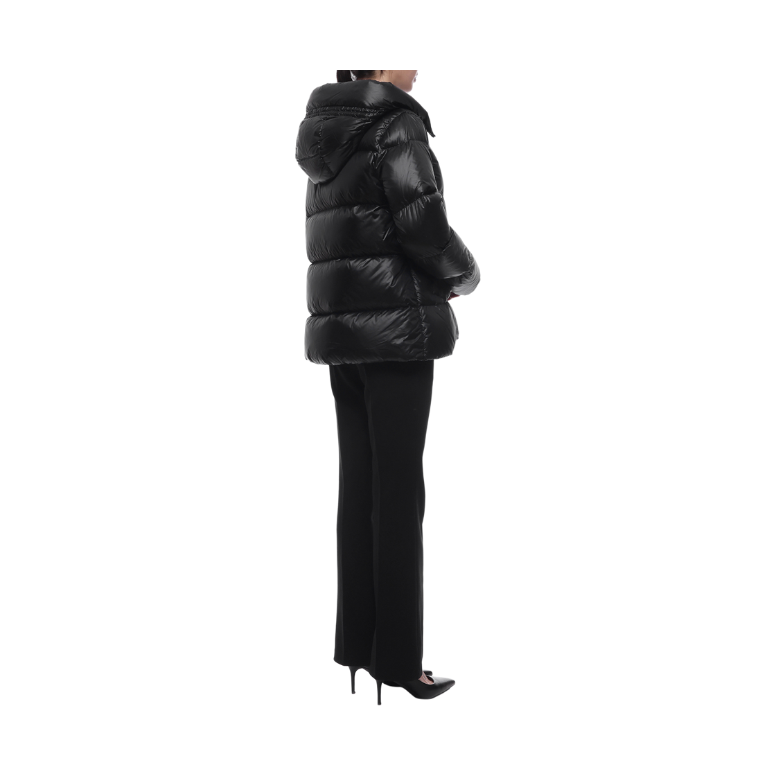 [15% 쿠폰] (W) 몽클레르 사베른 후드 파카 블랙 - 25SS([15% 쿠폰] (W) Moncler Saverne Hooded Parka Black - 25SS) - 6
