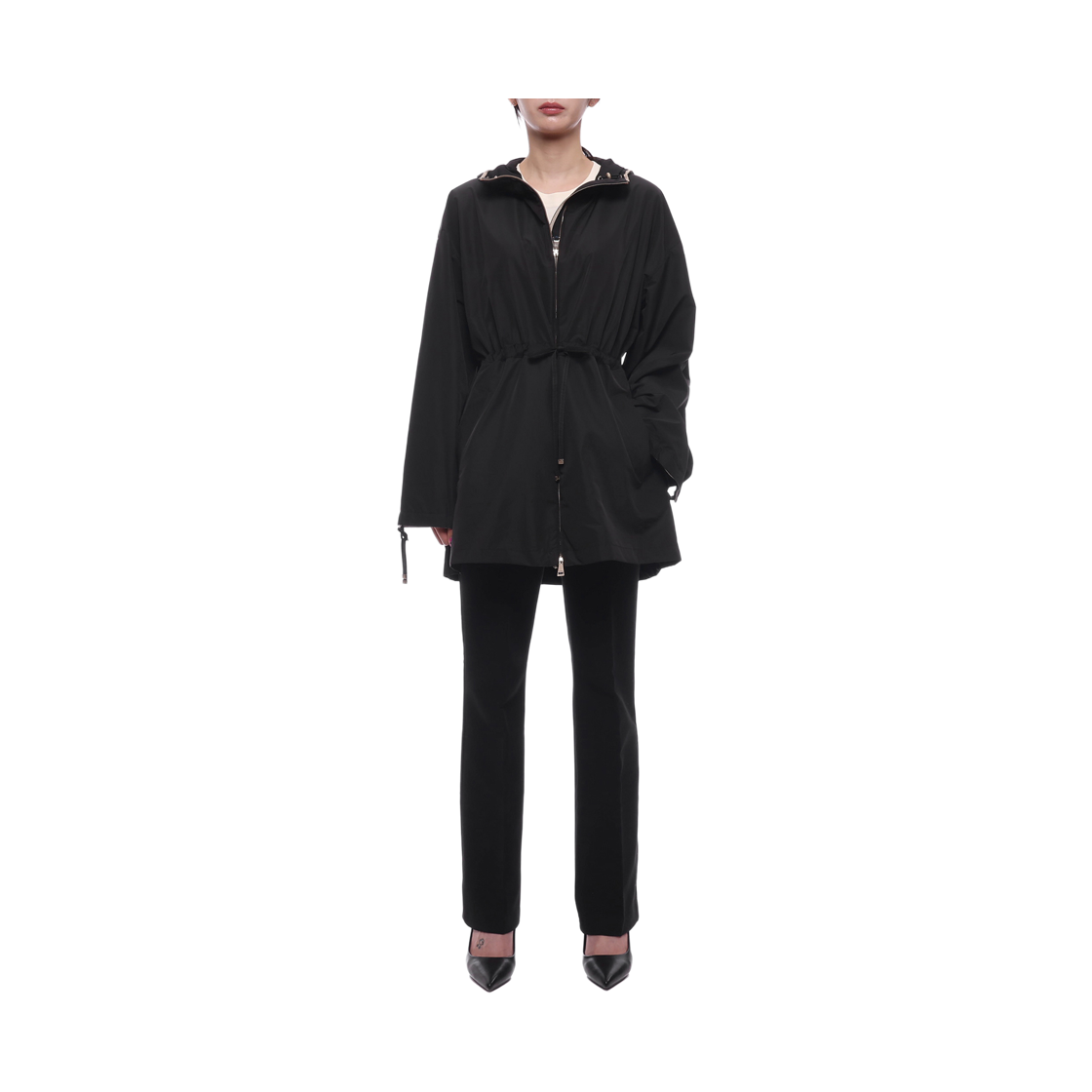 [15% 쿠폰] (W) 몽클레르 사베른 후드 파카 화이트 - 25SS([15% 쿠폰] (W) Moncler Saverne Hooded Parka White - 25SS) - 3