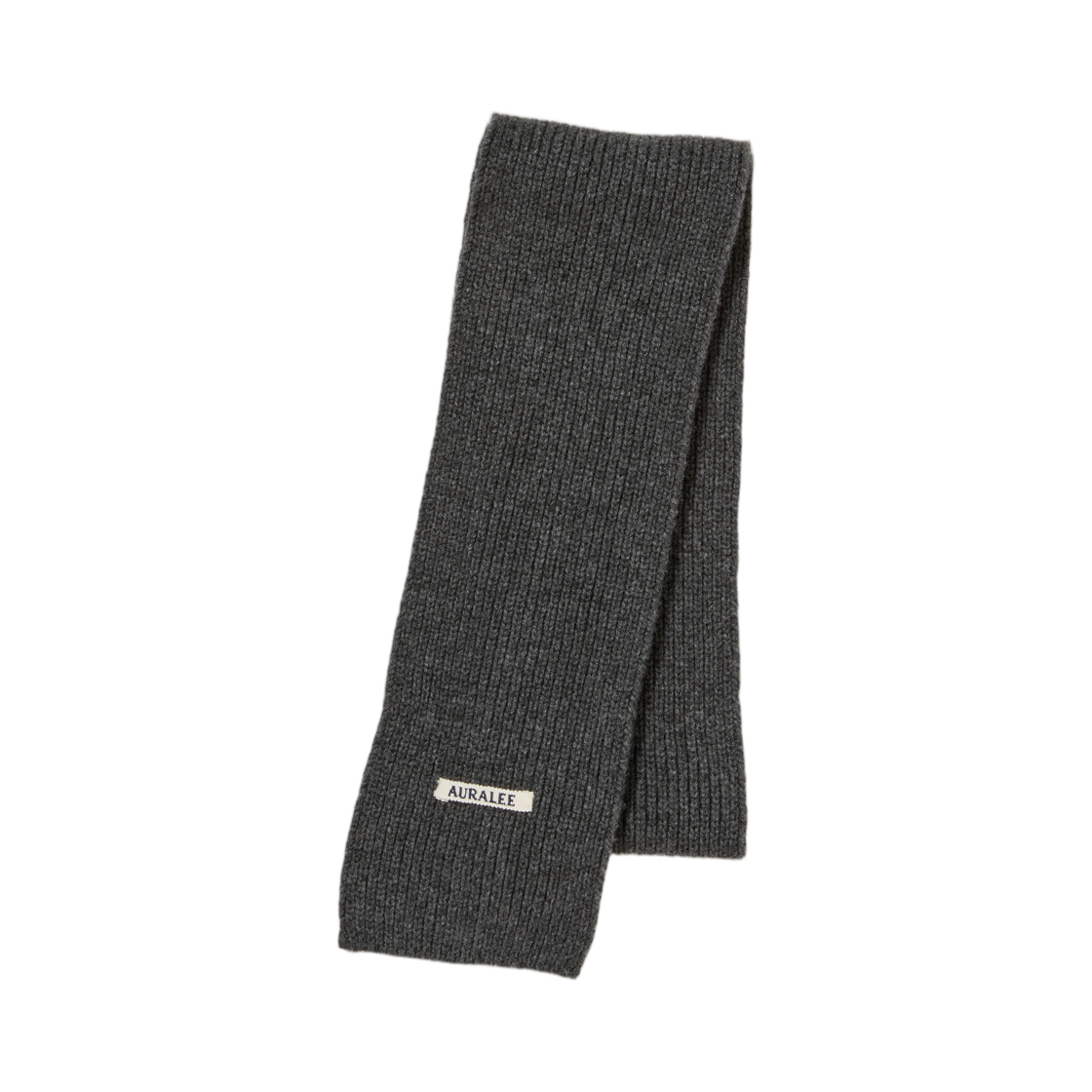 오라리 라이트 캐시미어 니트 스톨 차콜(Auralee Light Cashmere Knit Stole Charcoal)