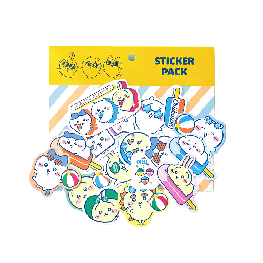 대원미디어 먼작귀 캐릭터 치이카와 썸머 스티커팩(Daewonmedia Chiikawa Summer Sticker Pack) - 2