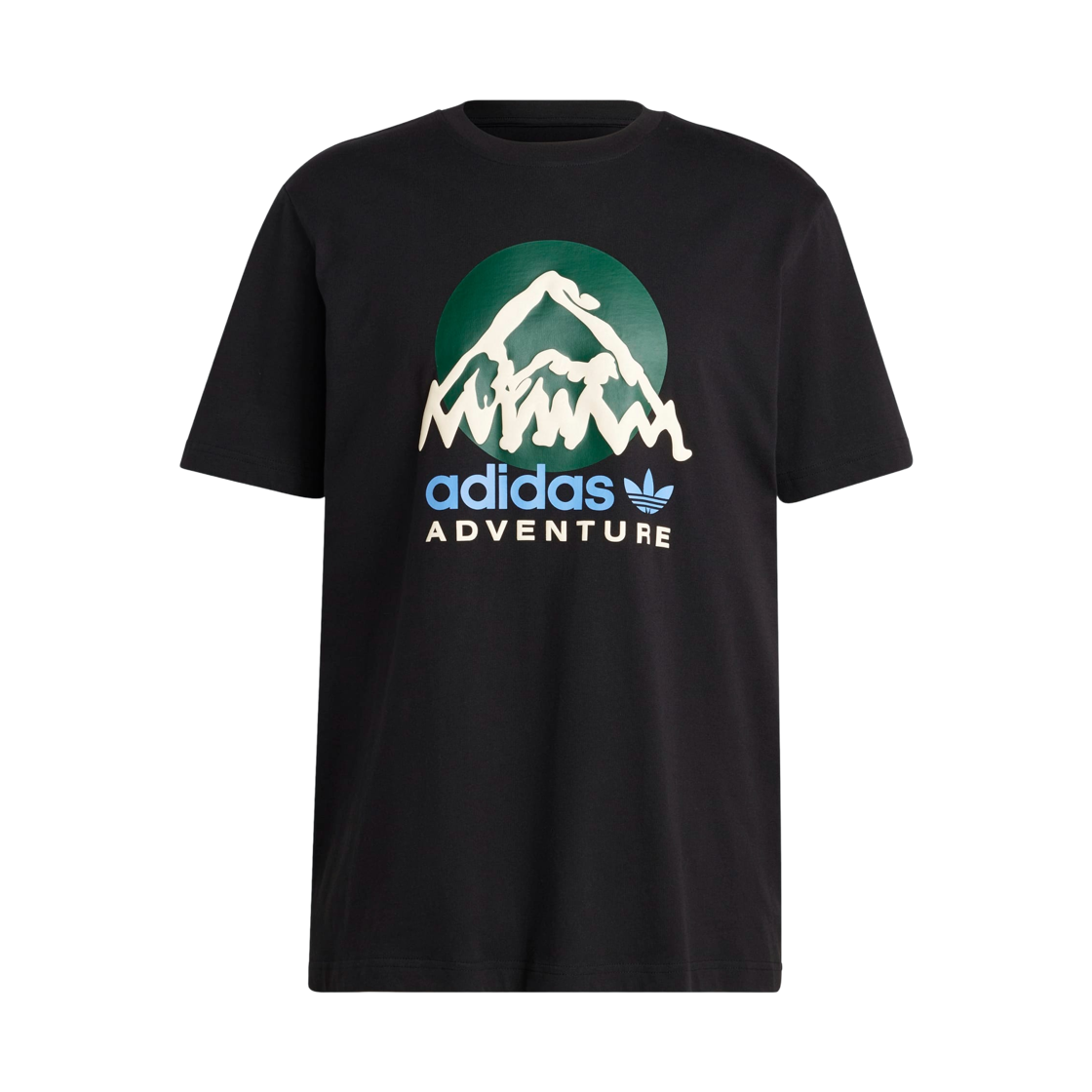 IC2361 Adidas Adventure Mountain Front T-Shirt Black - KR Sizing