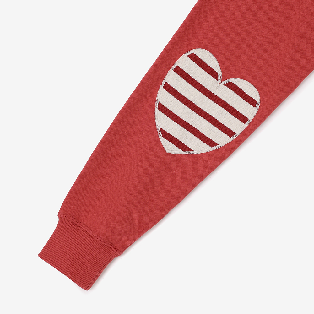 세인트제임스 26FW 뉴컬러 봉봉 쁘띠 스웻셔츠 RED ASJF2G3KR20-RED(Saint James Bon Bon Elbow Patch RED) - 6