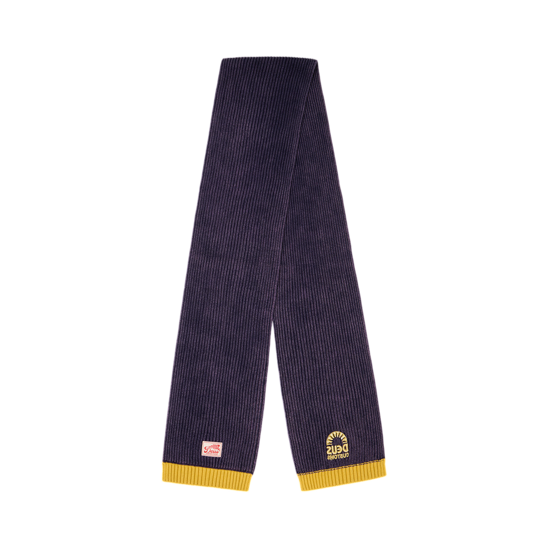 데우스 엑스 마키나 다이드 멜로디 머플러 네이비(Deus Ex Machina Dyed Melodies Muffler Navy) - 2