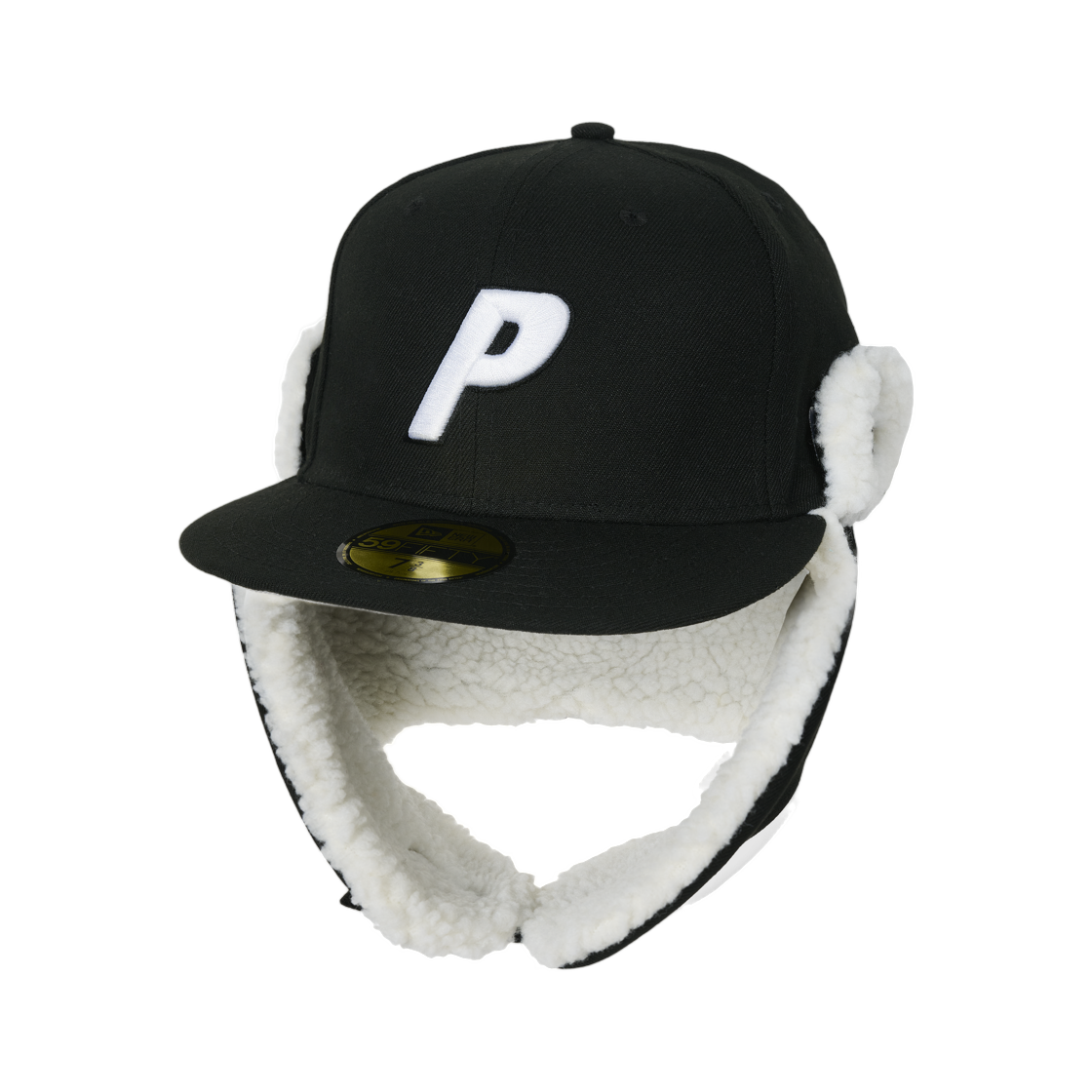 - Palace New Era Dogear LP 59Fifty Black - 26FW