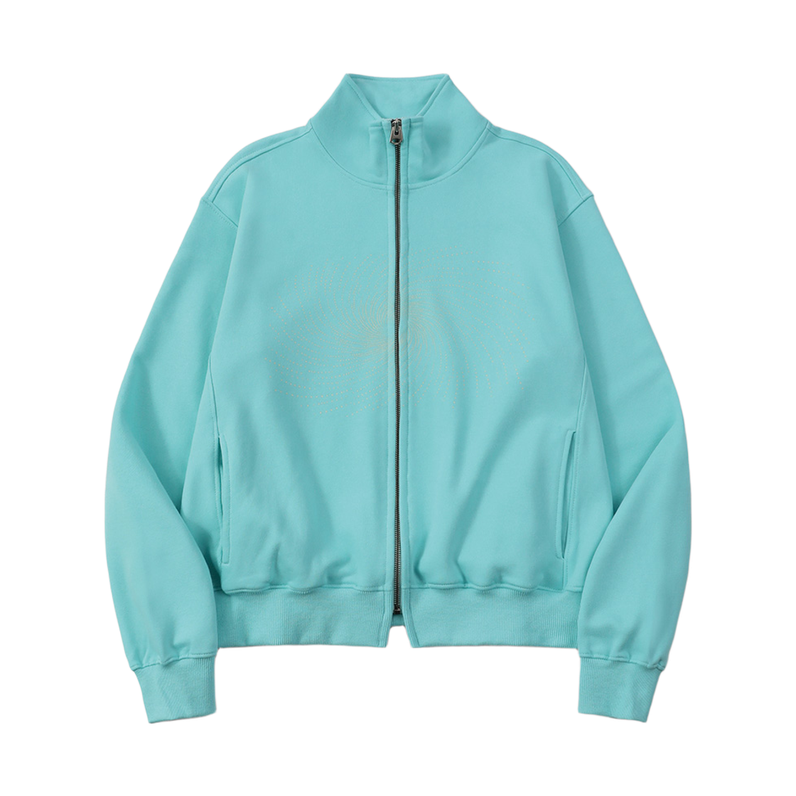 블루 선플라워 덤블 워시드 풀집업 민트(Blue Sunflower Tumble Washed Full-Zip MT)