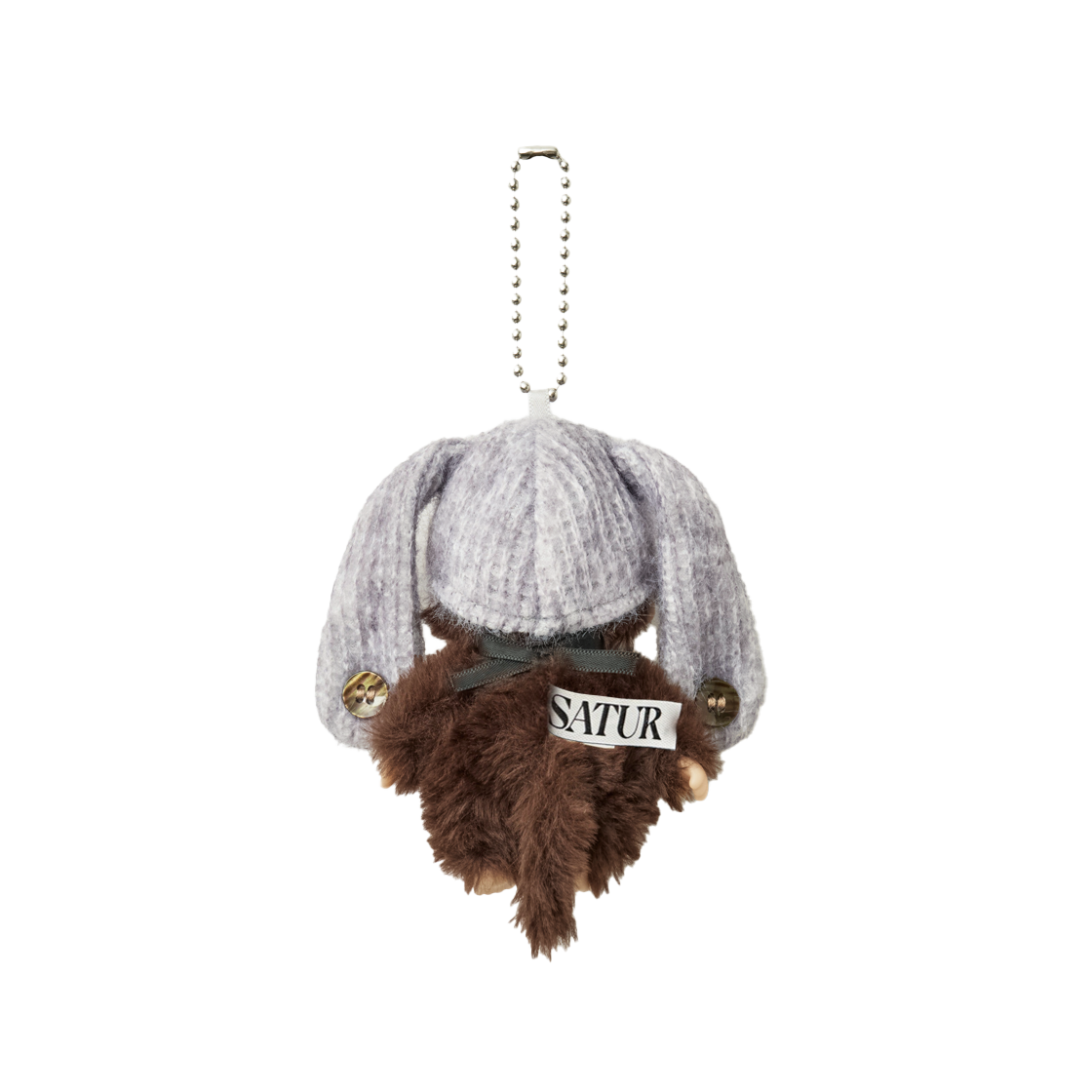 세터 x 몬치치 베비치치 키체인 블랙(SATUR x Monchhichi Bebichhichi Keychain Black) - 3