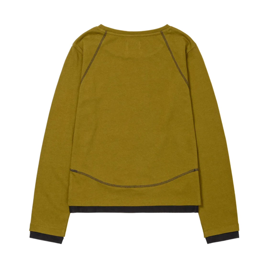 웰빙익스프레스 레이어드 엣지 탑 머스타드(WELLBEING EXPRESS Layered Edge Top Mustard) - 2