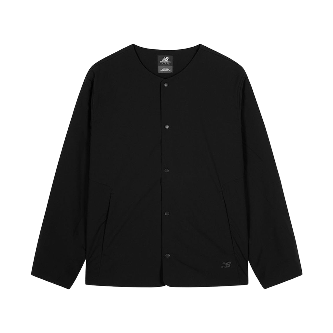 NBNQF4M931-19 New Balance Cloud Padding Cardigan Black
